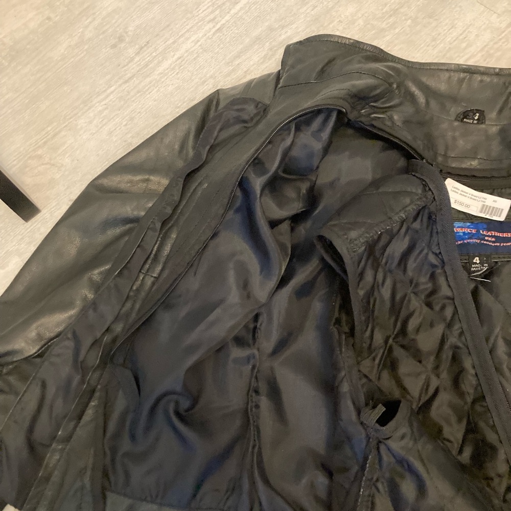 Authentic leather biker jacket - Picture 5 of 5